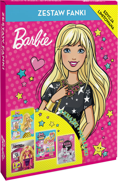 okładka Barbie Zestaw fanki Z ST-1102 książka