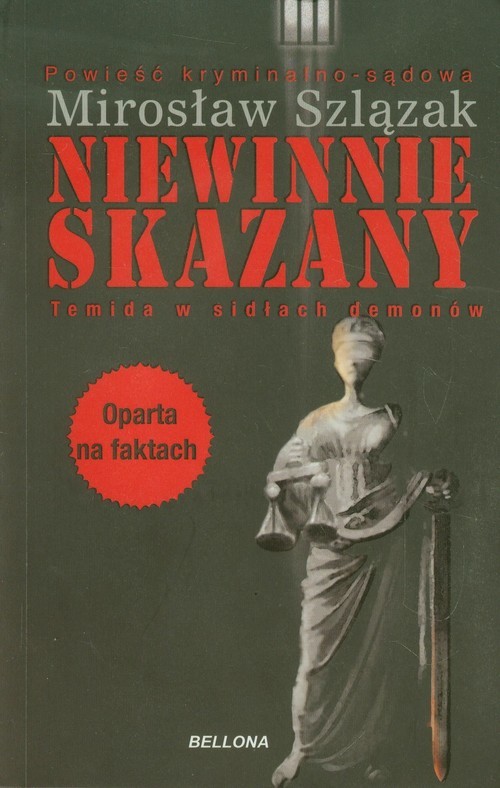okładka Niewinnie skazany książka | Szlązak Mirosław