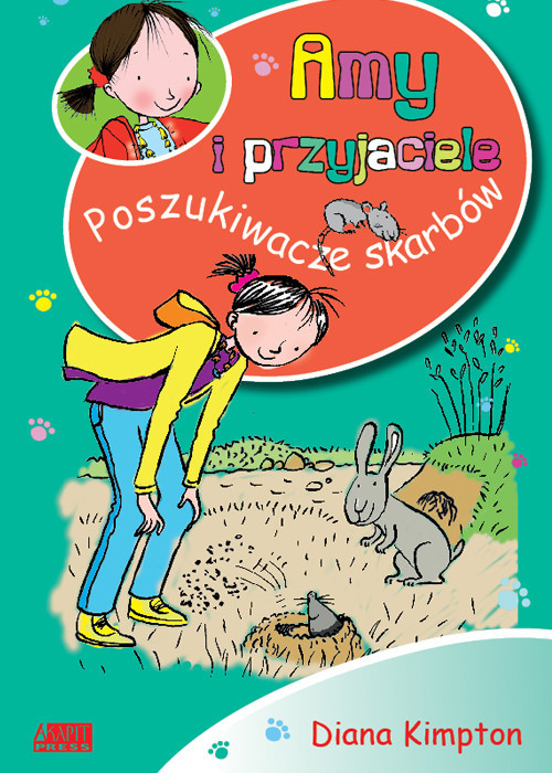 okładka Amy i przyjaciele Poszukiwacze skarbów książka | Kimpton Diana