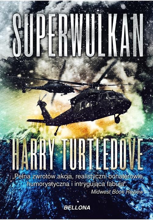 okładka Superwulkan Wybuch książka | Turtledove Harry