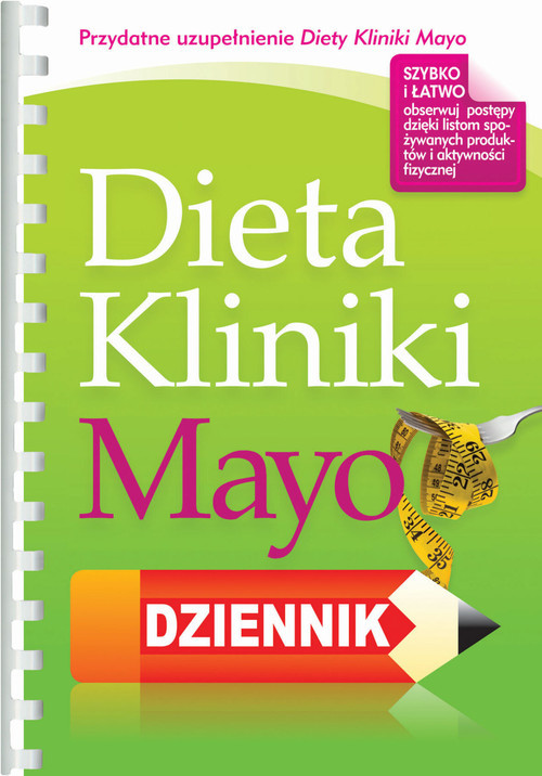 okładka Dieta Kliniki Mayo Dziennik książka