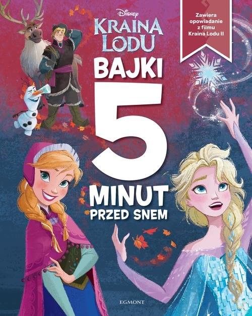 okładka Kraina Lodu Bajki 5 minut przed snem książka | Opracowania Zbiorowe