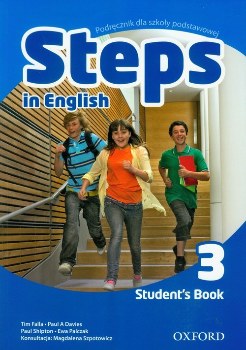 okładka Steps In English 3 Student's Book PL książka | Tim Falla, Paul Davies, Paul Shipton, Ewa Palczak