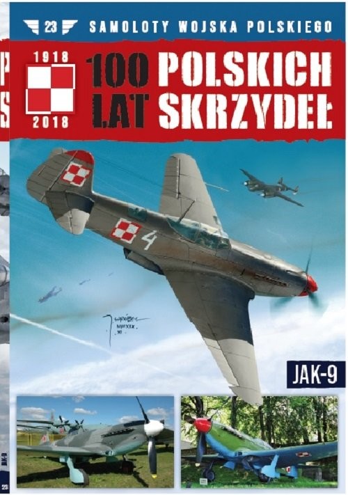 okładka 100 lat polskich skrzydeł Tom 23 książka
