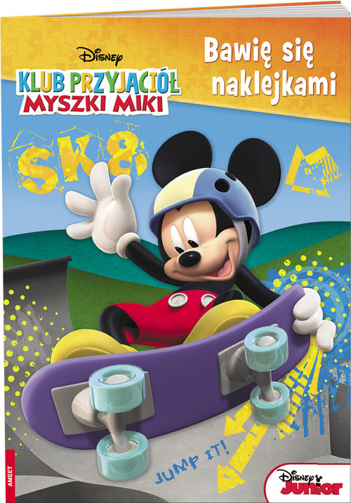 okładka Klub Przyjaciół Myszki Miki Bawię się naklejkami NAKB-2 książka