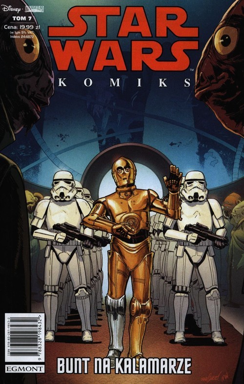 okładka Star Wars Komiks 7 Bunt na Kalamarze książka