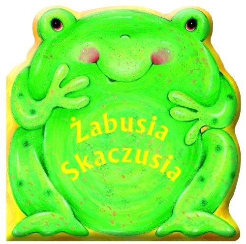 okładka Żabusia skaczusia Książeczka kąpielowa książka | Patrycja Zarawska