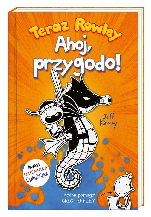 okładka Teraz Rowley. Ahoj, przygodo! książka | Jeff Kinney