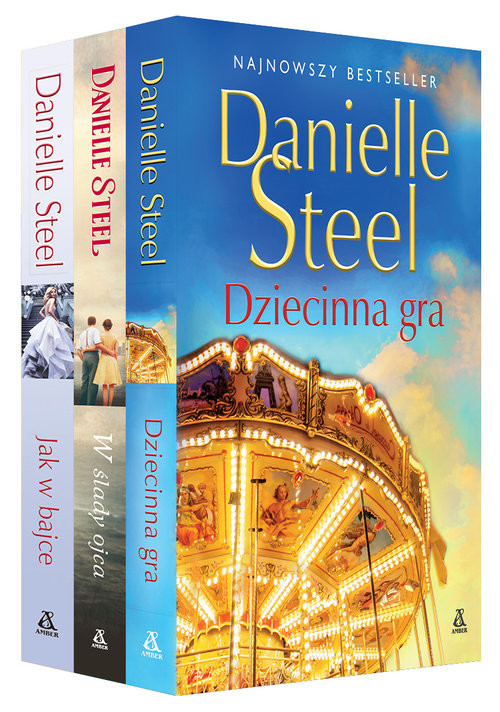 okładka Dziecinna gra / W ślady ojca / Jak w bajce Pakiet książka | Danielle Steel