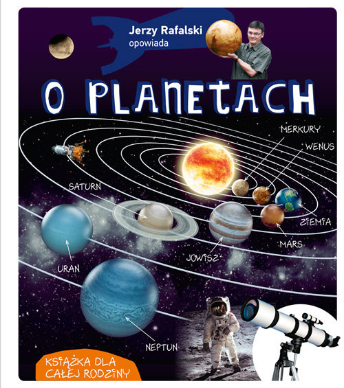 okładka Jerzy Rafalski opowiada o planetach książka | Rafalski Jerzy