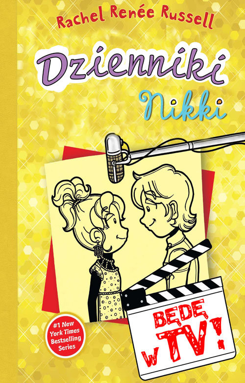 okładka Dzienniki Nikki Będę w TV książka | Rachel Renee Russel