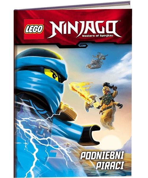 okładka LEgo Ninjago Podniebni piraci książka