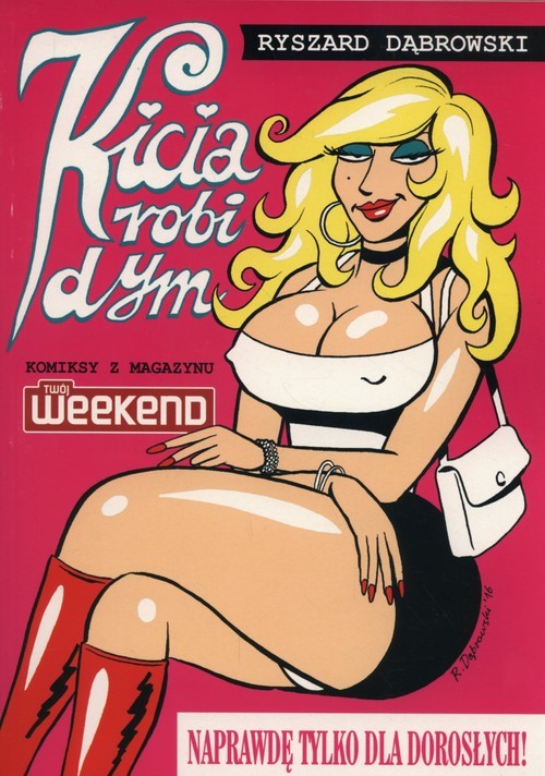 okładka Kicia robi dym książka | Ryszard Dąbrowski