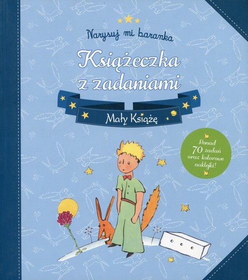 okładka Mały Książę Narysuj mi baranka Książeczka z zadaniami książka