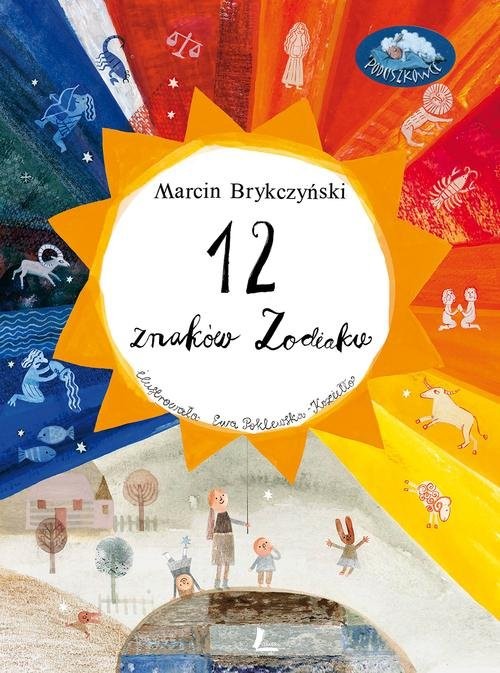 okładka 12 znaków zodiaku książka | Marcin Brykczyński