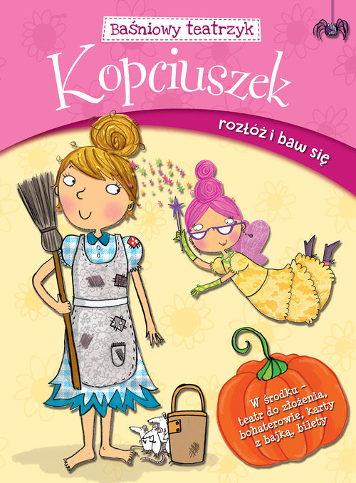 okładka Baśniowy teatrzyk Kopciuszek książka