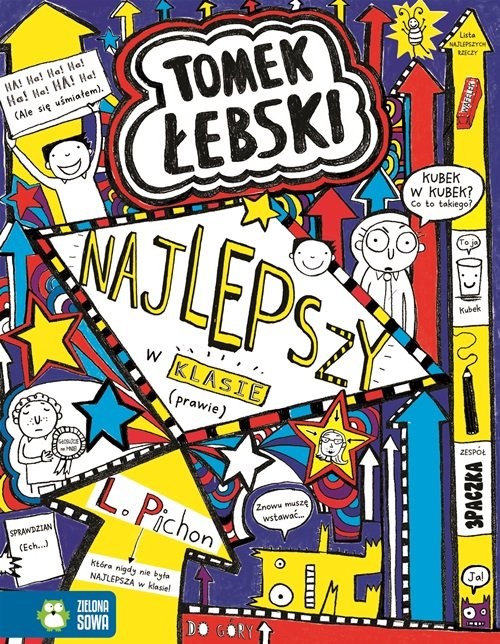 okładka Tomek Łebski najlepszy w klasie prawie Tom 9 książka | Pichon Liz