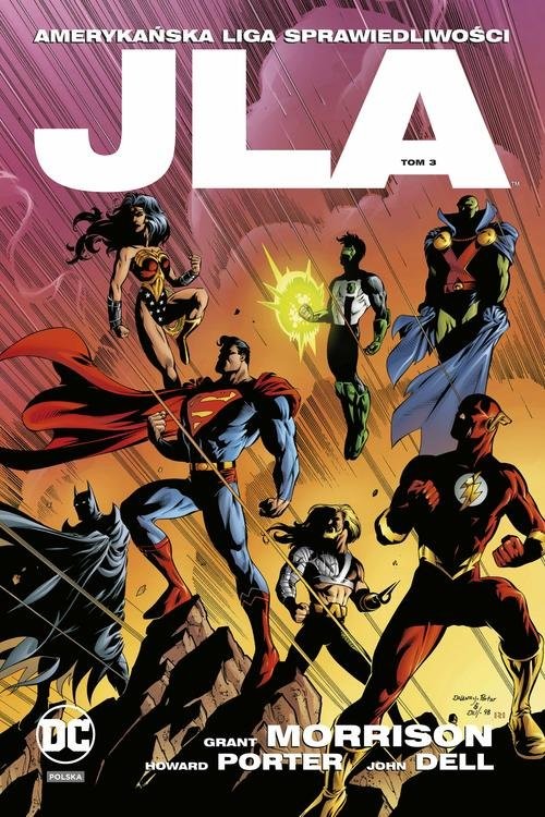 okładka JLA - Amerykańska Liga Sprawiedliwości Tom 3 książka | Grant Morrison, Howard Porter