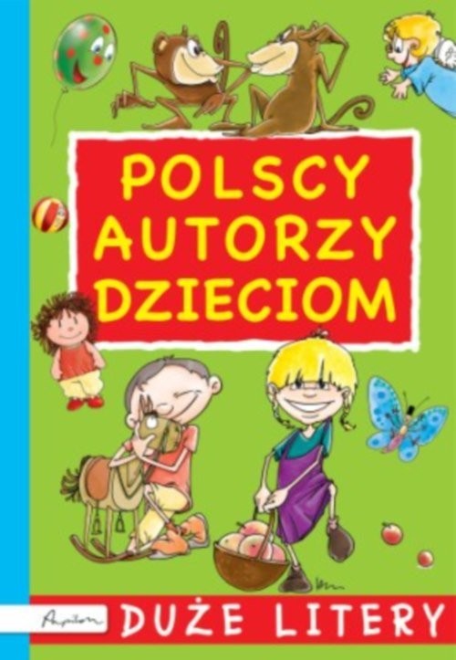 okładka Polscy autorzy dzieciom Duże litery książka