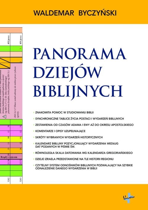 okładka Panorama Dziejów Biblijnych książka | Waldemar Byczyński