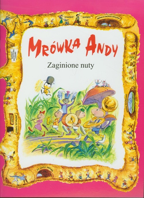 okładka Mrówka Andy/Zaginione nuty książka