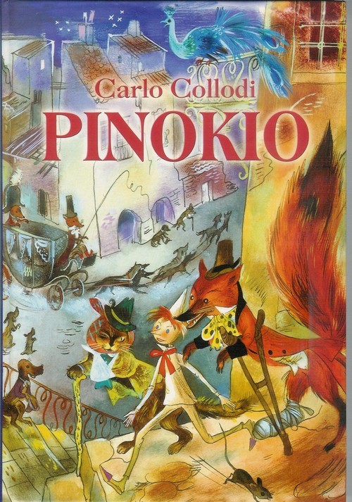 okładka Pinokio książka | Carlo Collodi