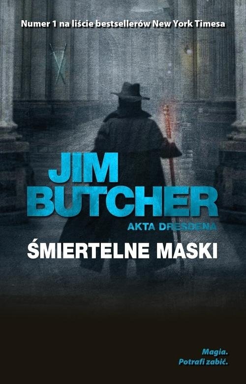 okładka Akta Dresdena Śmiertelne maski książka | Jim Butcher