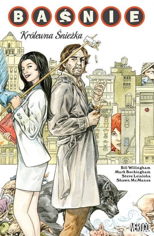 okładka Baśnie Tom 19 Królewna Śnieżka książka | Bill Willingham, Krzysztof Uliszewski