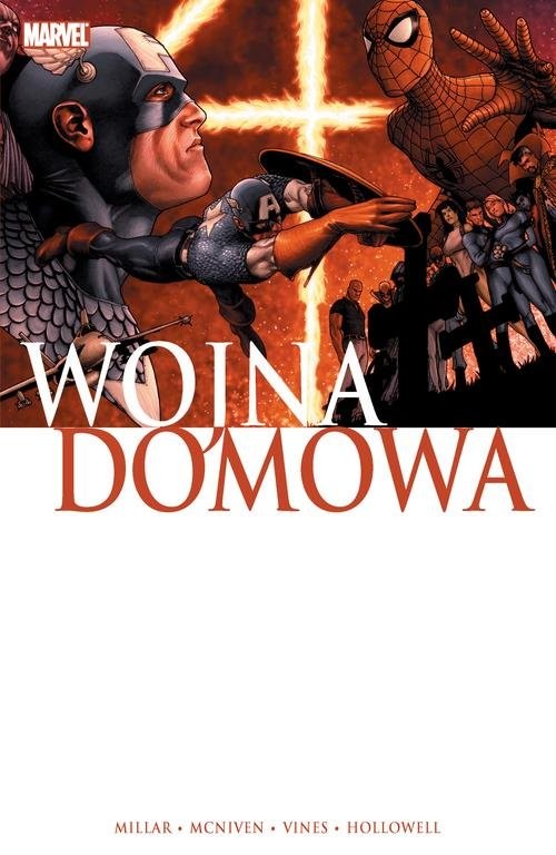 okładka Wojna domowa książka | Millar Mark