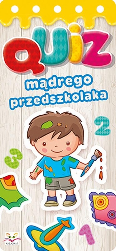 okładka Quiz mądrego przedszkolaka książka