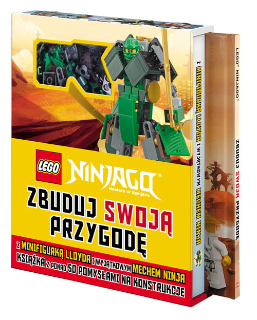 okładka Lego Ninjago Zbuduj swoją przygodę LNB-701 książka