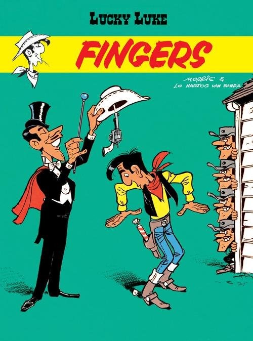 okładka Lucky Luke Fingers książka | Lodewijk „Lo” Hartog van Banda