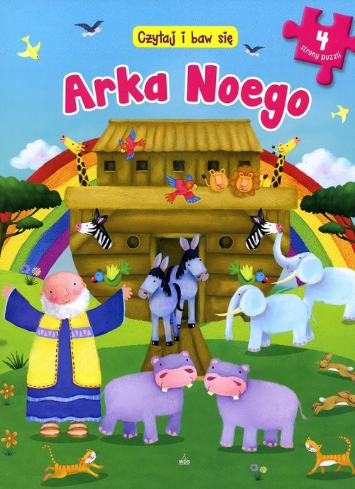 okładka Czytaj i baw się Arka Noego książka