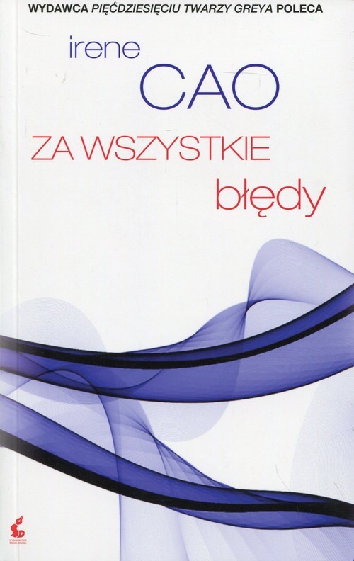 okładka Za wszystkie błędy książka | Irene Cao