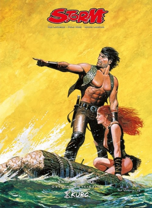 okładka Storm Tom 1 Świat na dnie Ostatni zwycięzca książka | Don Lawrence, Philip Dunn, Martin Lodewijk