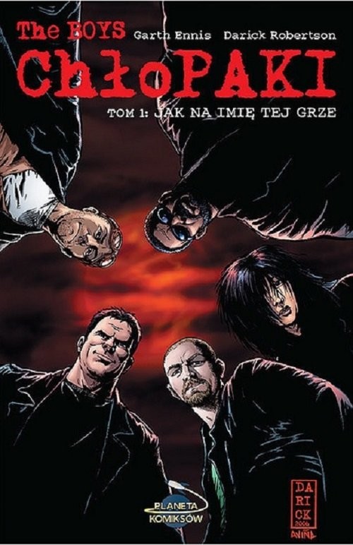 okładka Chłopaki Tom 1 Jak na imię tej grze książka | Garth Ennis, Darick Robertson