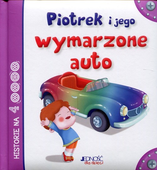 okładka Piotrek i jego wymarzone auto książka