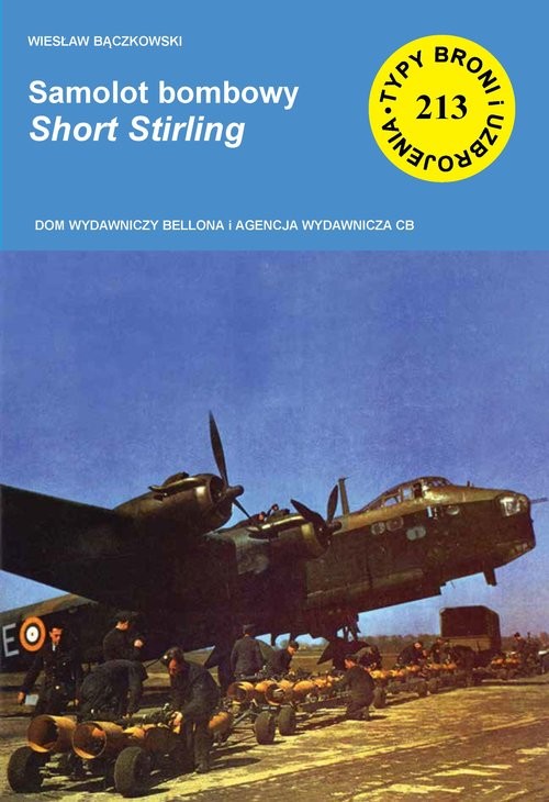 okładka Samolot bombowy Short Stirling książka | Bączkowski Wiesław