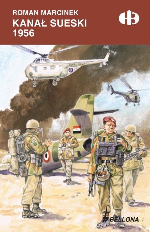 okładka Kanał Sueski 1956 książka | Marcinek Roman