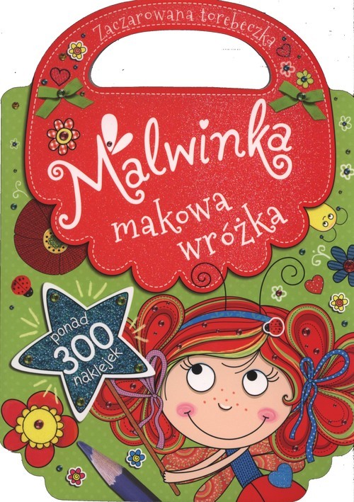 okładka Malwinka makowa wróżka Zaczarowana torebeczka książka