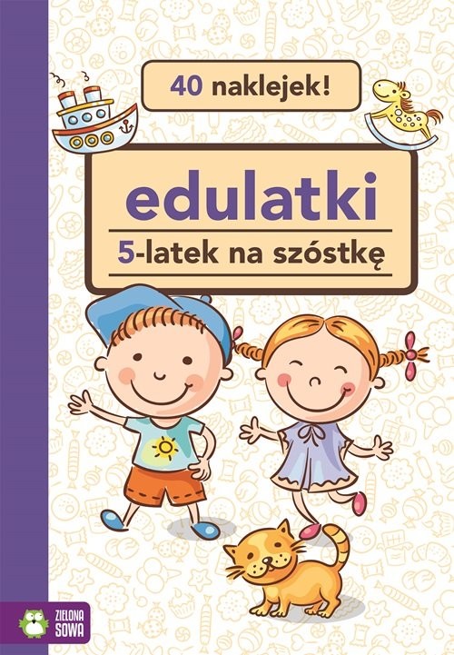 okładka Edulatki 5-latek na szóstkę książka