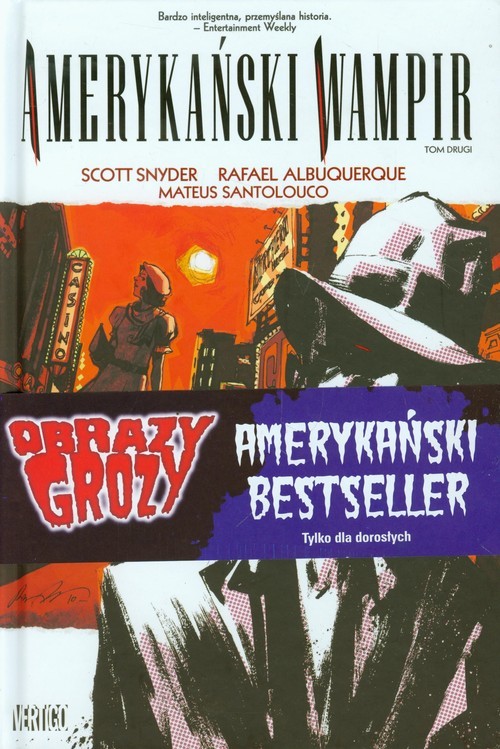 okładka Obrazy Grozy Amerykański wampir Tom 2 Tylko dla dorosłych książka | Scott Snyder