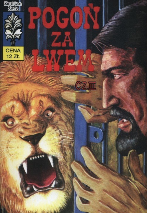 okładka Kapitan Żbik pogoń za lwem książka | Zbigniew Sobala