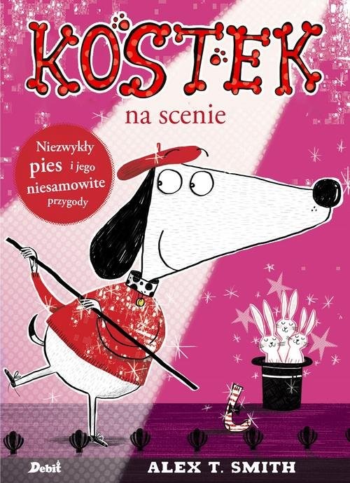 okładka Kostek na scenie książka | Alex T. Smith