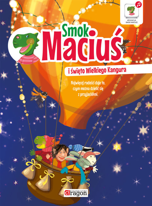 okładka Smok Maciuś i święto Wielkiego Kangura książka | Krzysztof Żywczak