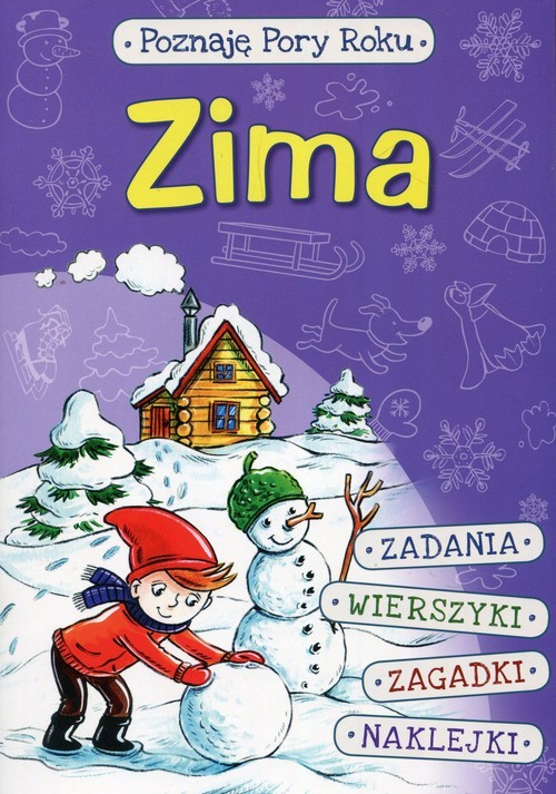 okładka Poznaję pory roku Zima książka | Danuta Klimkiewicz, Maria Kwiecień