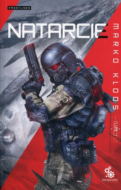 okładka Natarcie Seria Frontlines Tom 3 książka | Kloos Marko