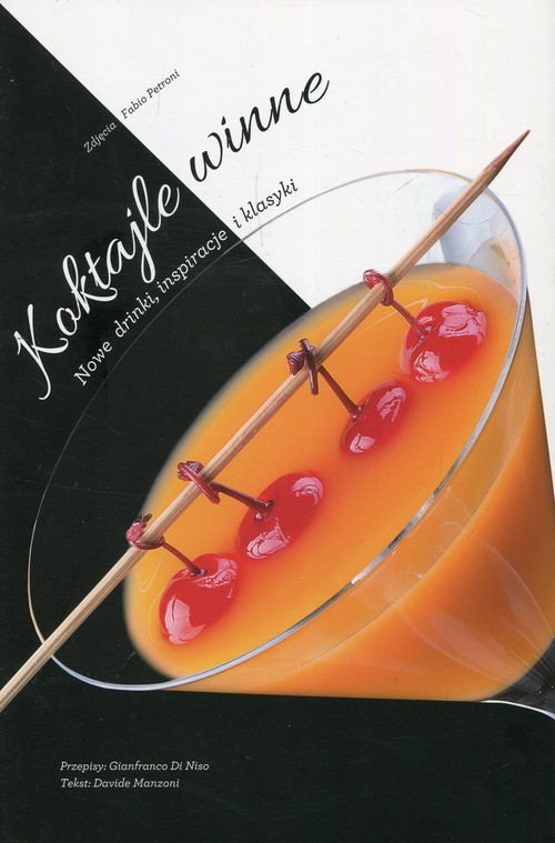 okładka Koktajle winne Nowe drinki, inspiracje i klasyki książka | Davide Manzoni
