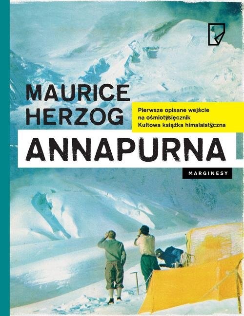 okładka Annapurna książka | Maurice Herzog