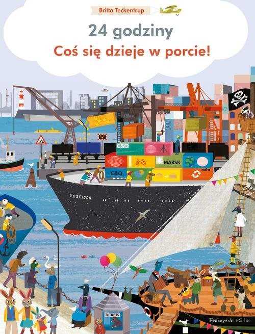 okładka 24 godziny Coś się dzieje na budowie książka | Teckentrup Britta